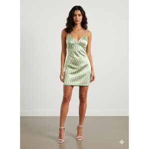 POPULAR 21 Wavy Mini Dress